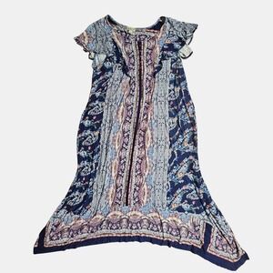 ONE WORLD Multicolor Bohemian Maxi Dress